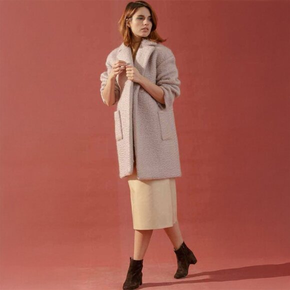 Maryam Nassir Zadeh Sonia Coat in Lavender - sz Small - Picture 1 of 12